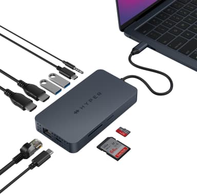 Hyper HyperDrive Dual 4K 10-i-1 USB-C hub