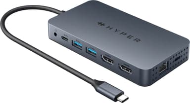 Hyper HyperDrive Dual 4K 10-i-1 USB-C hub