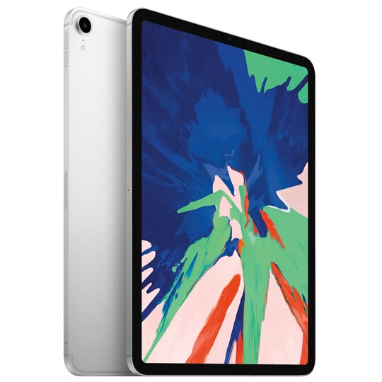 iPad Pro 11" 2018 512 GB WiFi + Cellular (sølv)