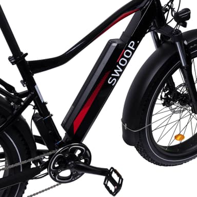 Swoop Elektrisk Fatbike, 26""