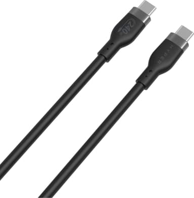 Hyper HyperJuice USB-C til USB-C ladekabel 1 m (sort)