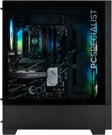 PCSpecialist Prime 321 i7-14F/16/1024/4060Ti stasjonær gaming-PC