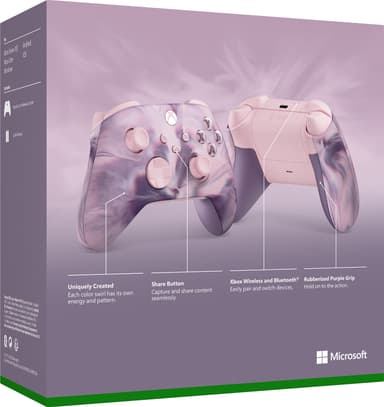 Xbox Dream Vapor kontroller (Rose Purple)