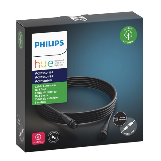 Philips Hue White & Colour Ambiance utendørs kabelforlenger