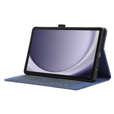 Samsung Galaxy Tab A9 Sammenleggbart deksel kortholder Stofftekstur