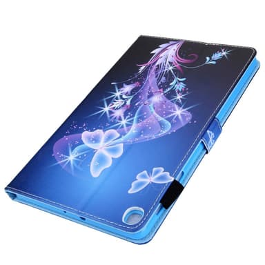 Samsung Galaxy Tab A9 Sammenleggbart Veske Kortholder - Dream Butterfly