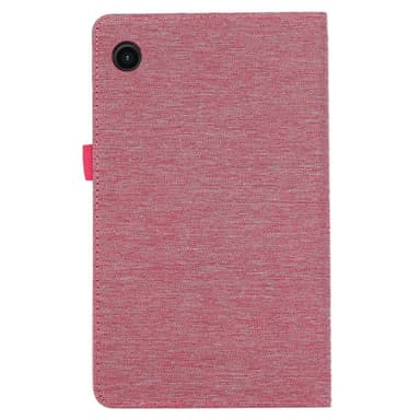 Samsung Galaxy Tab A9+ Sammenleggbar veske kortholder Stofftekstur
