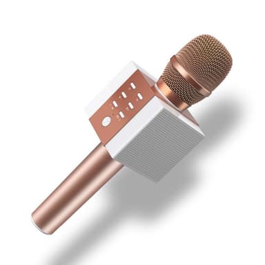Trådløs karaoke-mikrofon med Bluetooth-høyttaler