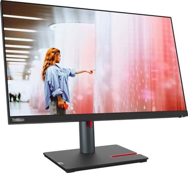 Lenovo P24q-30 23.8" LCD skjerm 63B4GAT6EU (raven black)