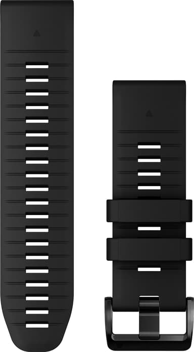 Garmin 26mm QuickFit klokkerem av silikon (sort)