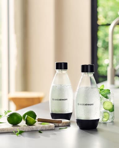 SodaStream DWS Fuse kullsyreflaske 1748223770 (2-pk., sort)