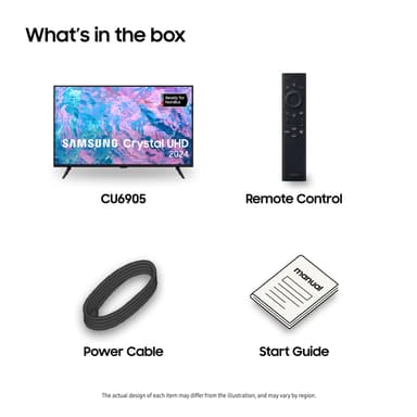 Samsung 50" CU6905 4K TV (2024)