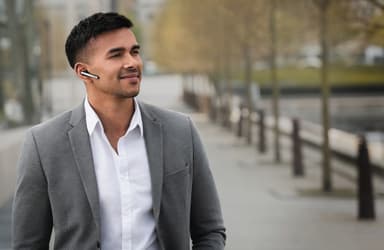 Jabra Talk 45 Bluetooth hodetelefon (sort)