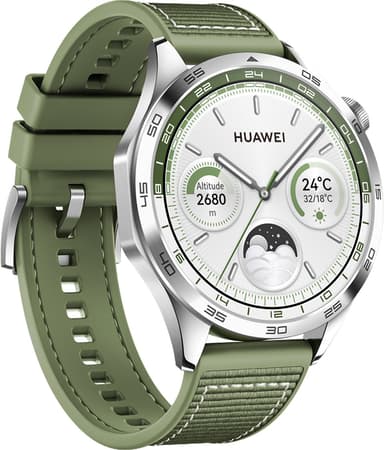 Huawei Watch GT 4 sportsklokke 46mm (grønn)