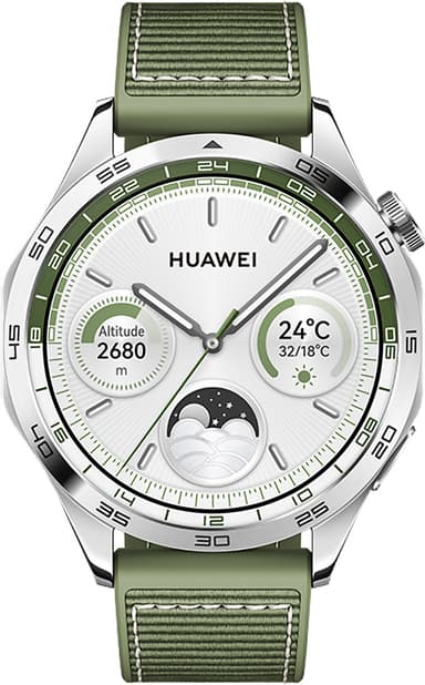 Huawei Watch GT 4 sportsklokke 46mm (grønn)
