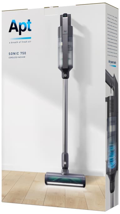 Apt Sonic 750 trådløs støvsuger (grå)