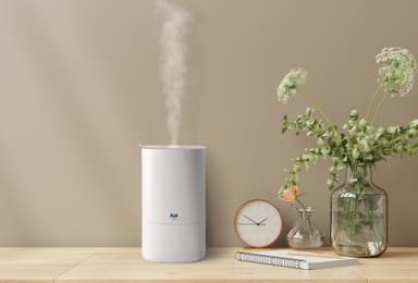 Apt Ultrasonic kjølig luftfukter (grå)
