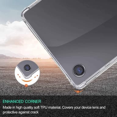 Samsung Galaxy Tab A9+ TPU Deksel - Gjennomsiktig