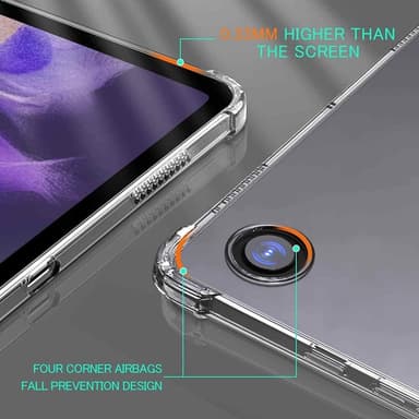 Samsung Galaxy Tab A9 TPU Deksel - Gjennomsiktig