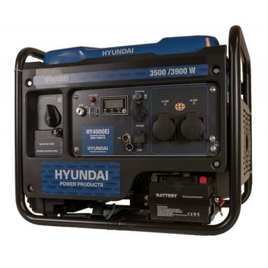 HYUNDAI HY4000Ei Inverter Aggregat 3900W - Fjernkontroll og ATS