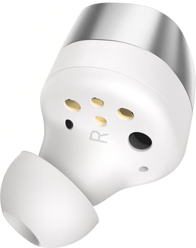Sennheiser Momentum 4 helt trådløse in-ear hodetelefoner (hvit sølv)