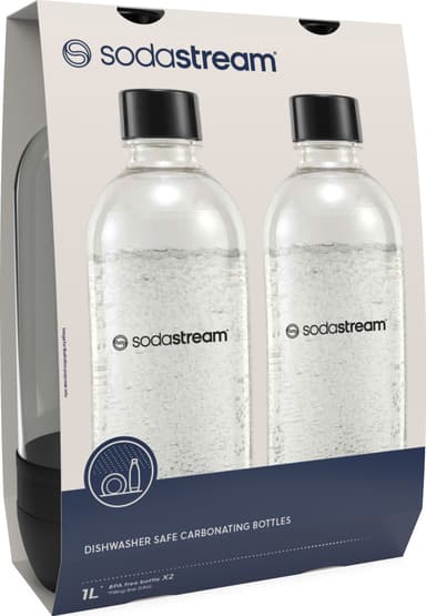 SodaStream Classic DWS kullsyreflasker 1042260770 (2-pakning)