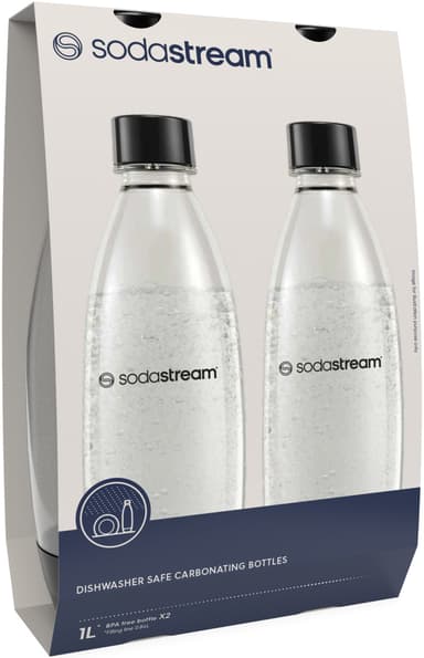 SodaStream Fuse DWS kullsyreflasker 1742220770 (2-pakning)
