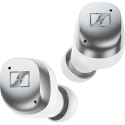 Sennheiser Momentum 4 helt trådløse in-ear hodetelefoner (hvit sølv)