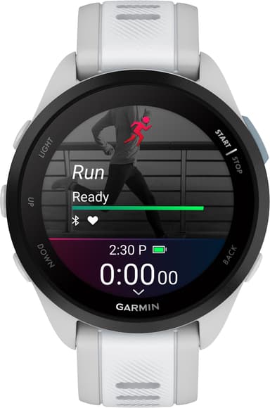 Garmin Forerunner 165 sportsklokke 43mm (hvit)