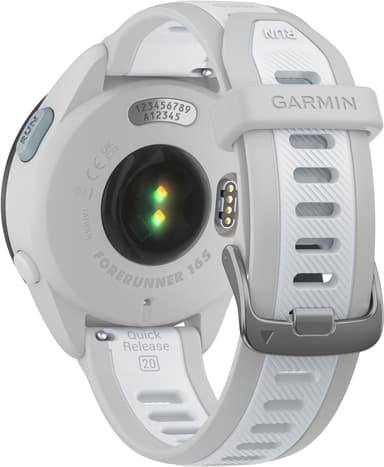 Garmin Forerunner 165 sportsklokke 43mm (hvit)
