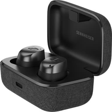 Sennheiser Momentum 4 helt trådløse in-ear hodetelefoner (sort grafitt)