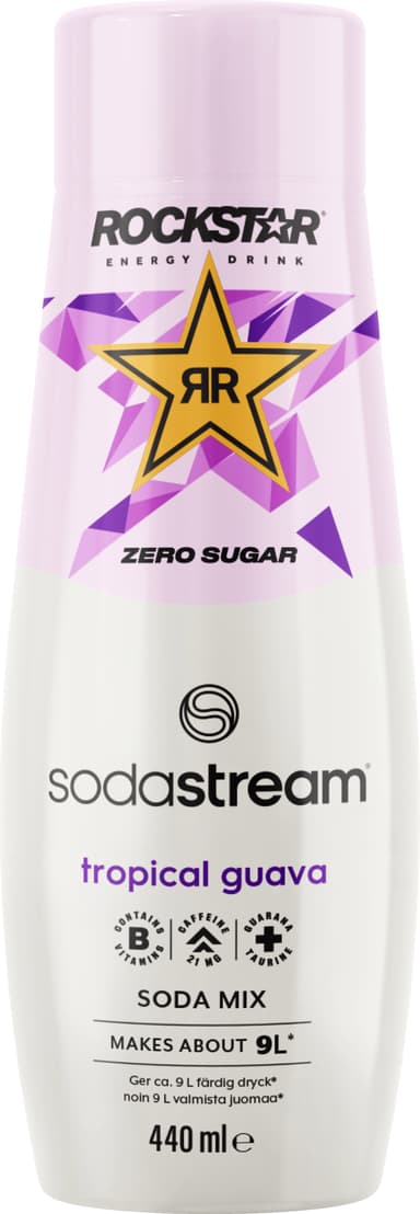 SodaStream Rockstar Energy Guava Zero smak 1924221770 (440ml)