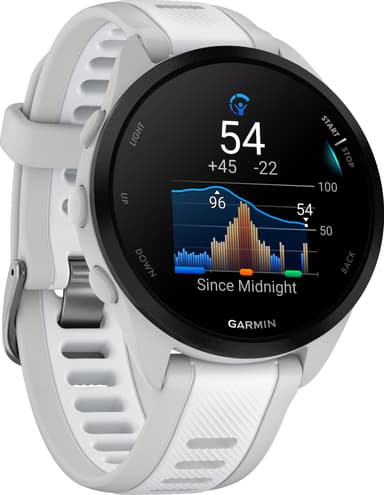 Garmin Forerunner 165 sportsklokke 43mm (hvit)