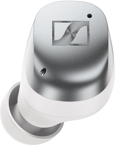Sennheiser Momentum 4 helt trådløse in-ear hodetelefoner (hvit sølv)