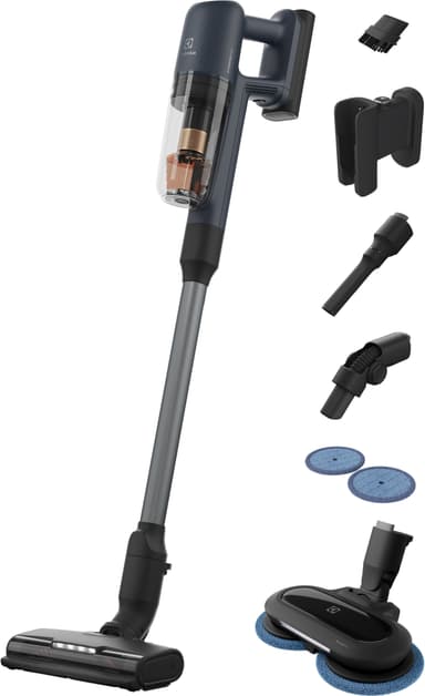 Electrolux 700 håndholdt støvsuger EP71B14WET (denim blå)