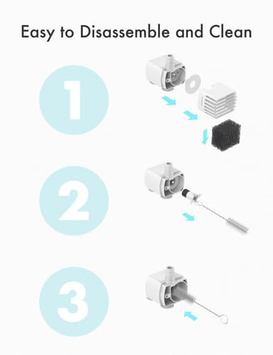 Petlibro Capsule erstatningsfiltre til vannfontene (8-pakning)