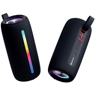 Denver BTL-360B Bluetooth-høyttaler med RGB-lys