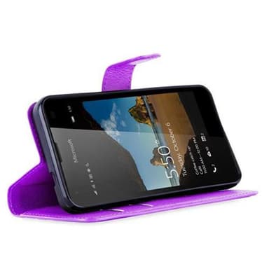 Nokia Lumia 550 lommebokdeksel etui (lilla)