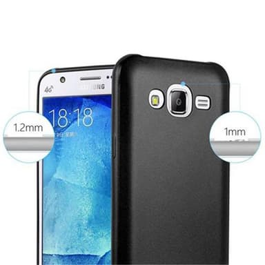 Deksel Samsung Galaxy J5 2015 Case Cover (svart)