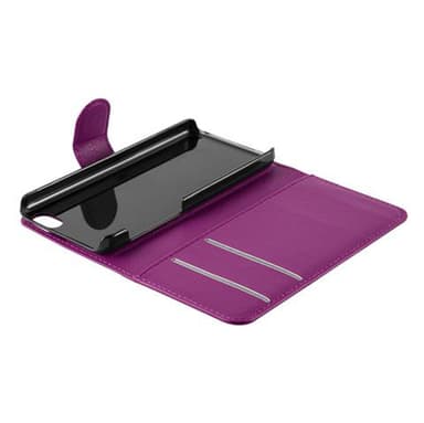 iPhone 5C lommebokdeksel etui (lilla)