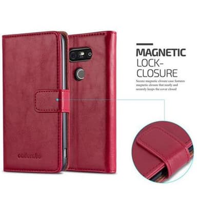 LG G5 lommebokdeksel etui (rød)