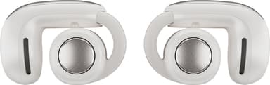 Bose Ultra Open Earbuds trådløse in-ear hodetelefoner (hvit røyk)