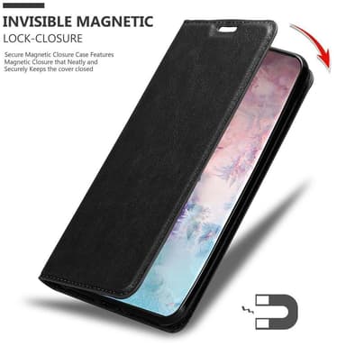 lommebokdeksel Samsung Galaxy NOTE 10 PLUS case (svart)