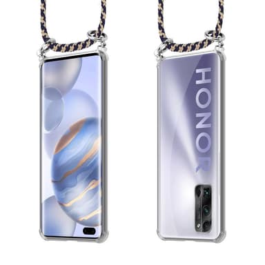 Honor 30 PRO+ Deksel med Halskjede (blå)