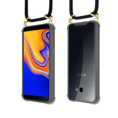 Samsung Galaxy J4 PLUS Deksel med Halskjede (svart)