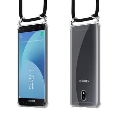 Samsung Galaxy J7 2018 Deksel med Halskjede (svart)