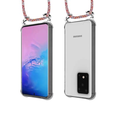 Samsung Galaxy S20 ULTRA Deksel med Halskjede (rød)