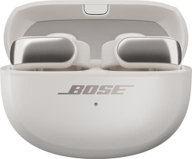 Bose Ultra Open Earbuds trådløse in-ear hodetelefoner (hvit røyk)
