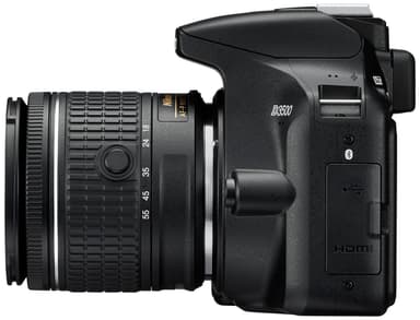Nikon D3500 digitalkamera + AF-P DX Nikkor 18–55 mm zoomobjektiv