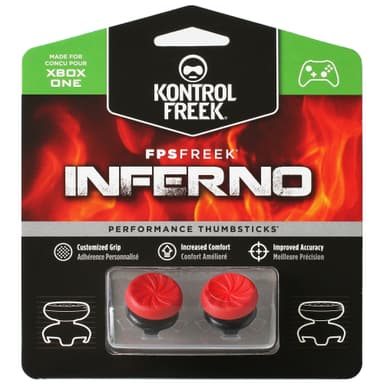 KontrolFreek FPS Freek Inferno tommelspaker (rød) KontrolFreek FPS Freek Inferno tommelspaker (rød)
